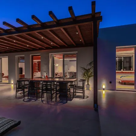 Vila Elit Psarou Heated Pool Jacuzzi Psarou (Mykonos)