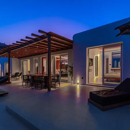 Vila Elit Psarou Heated Pool Jacuzzi