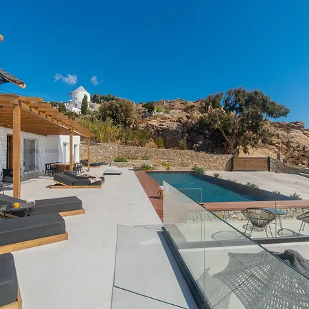 Elit Psarou Heated Pool Jacuzzi Vila *
