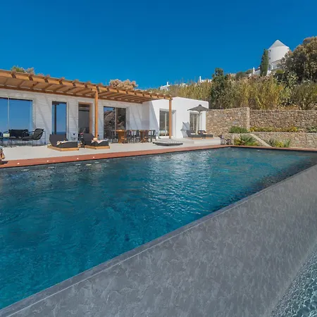 Elit Psarou Heated Pool Jacuzzi Vila *
