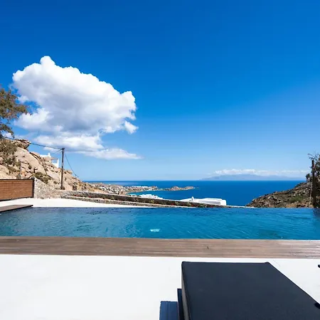 Elit Psarou Heated Pool Jacuzzi Vila